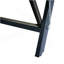 1 banc de côté pliable en osier de patio