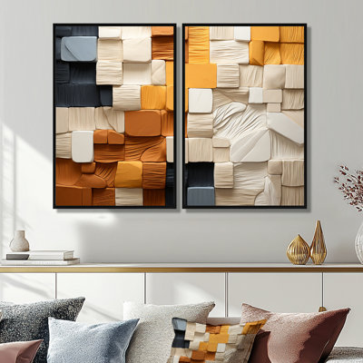 Coenraad - Modern Wall Art 2 Pieces