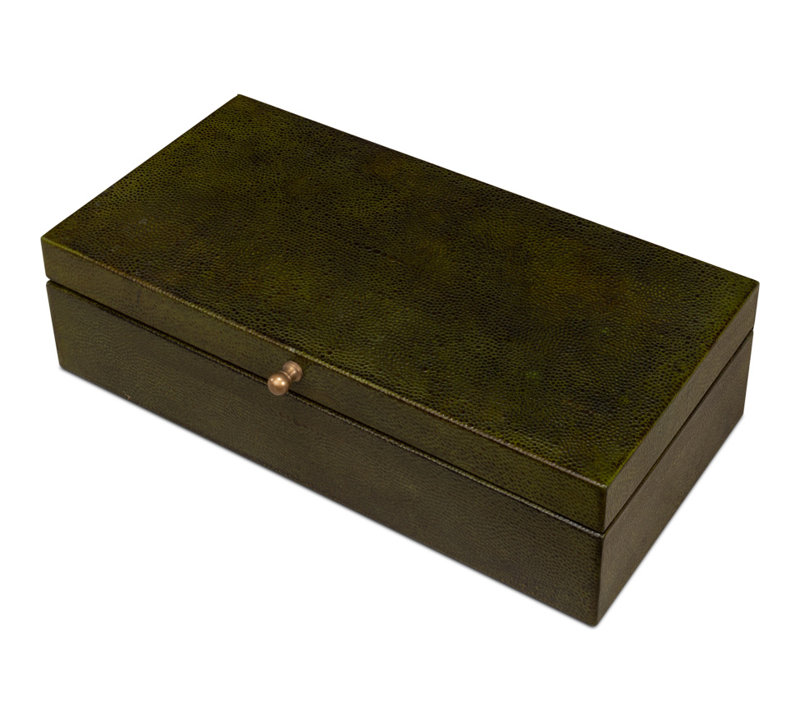 Gatsburg Handmade Decorative Box, Green