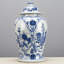 Handmade Porcelain China Ginger Jar