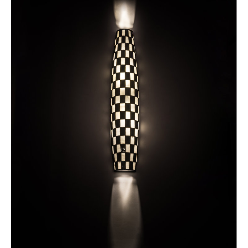 Checkers 2 - Light Flush Mounted Sconce
