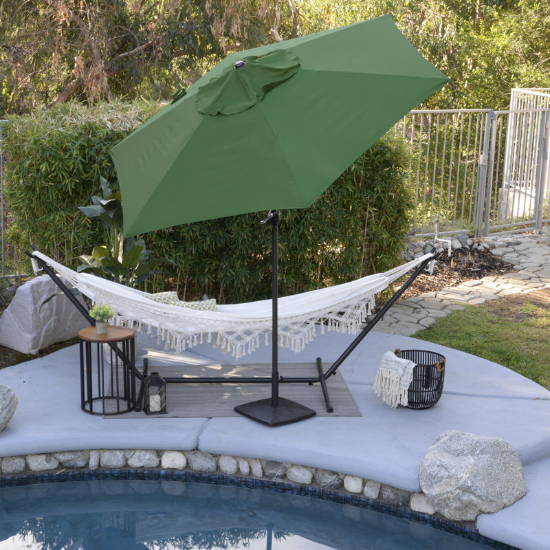 Parasol de marché Toscana, Vert forêt