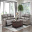 Causeuse inclinable double luxueuse 1pc