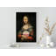 «Mona Lisa With Movie Popcorn»-98579371-98579372