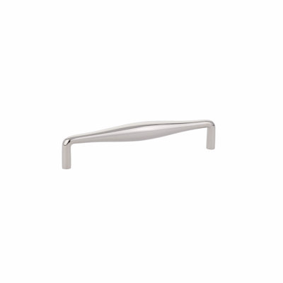 Emtek Dane Cabinet Pull 6" Center-to-Center, Polished Nickel