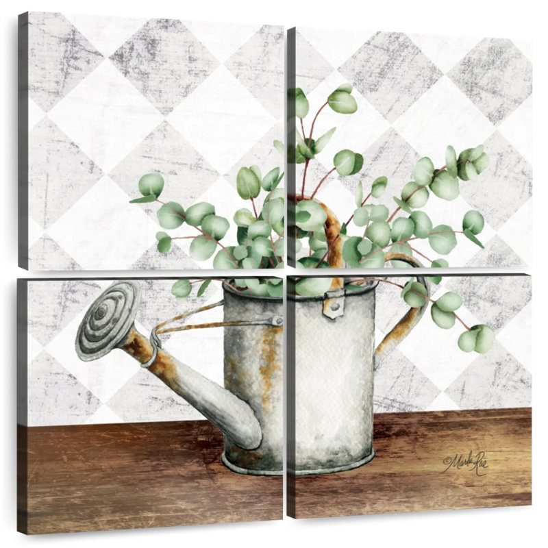 Harnek Eucalyptus White Watering Can