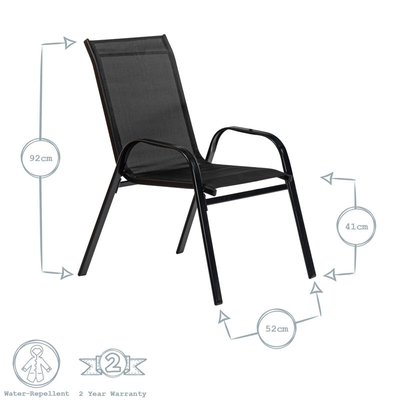 Outdoor Patio Dining Armchair