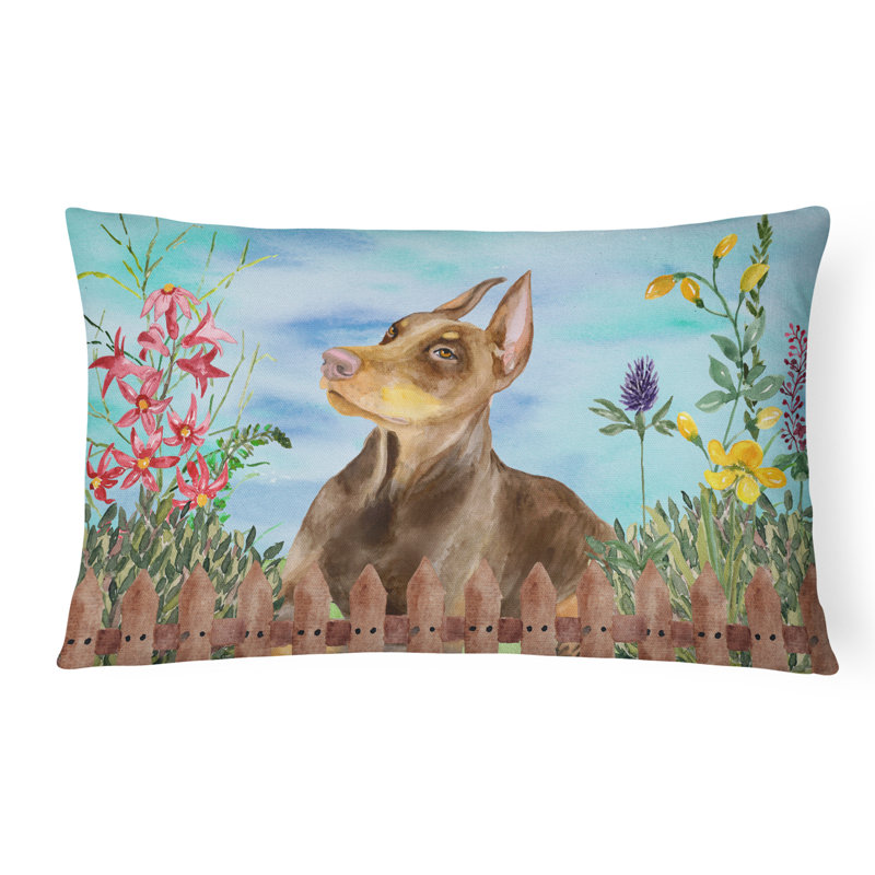  Coussin décoratif intérieur / extérieur Doberman
