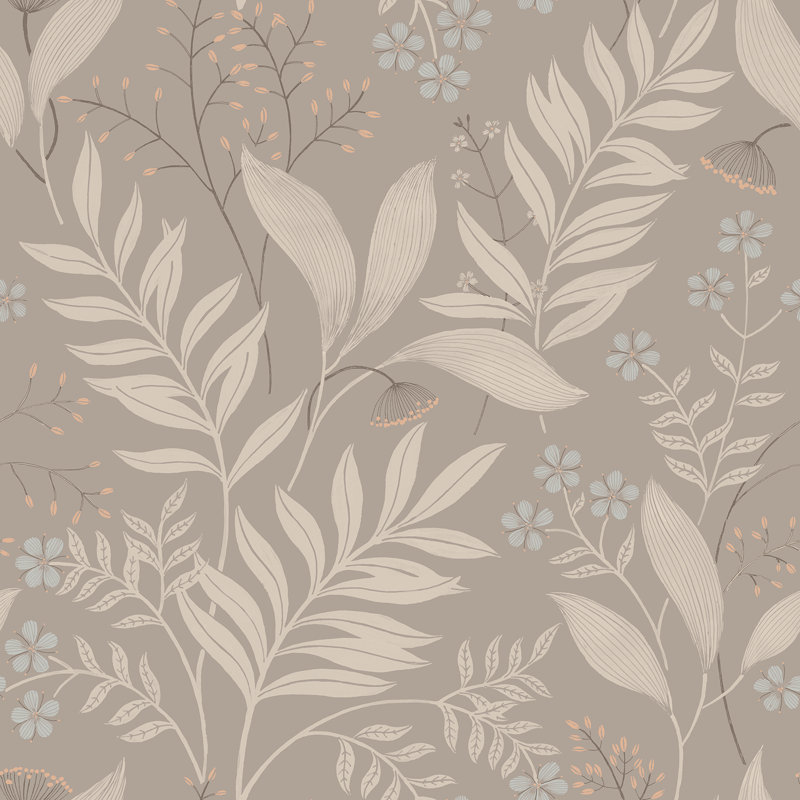 Papier peint adhésif Amanda, Taupe
