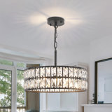 Khyryn Modern 5  Lights drum crystal chandelier