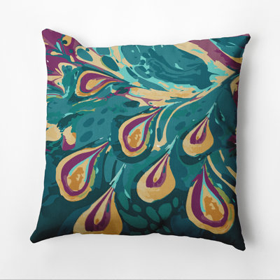 Housse et insert de coussin Happy Hippy Boho Splash