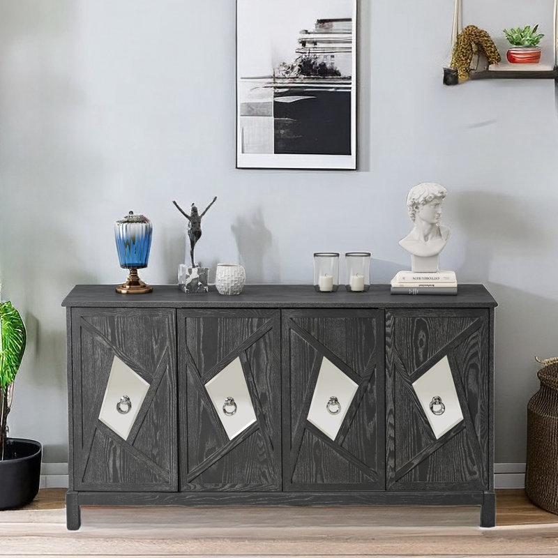 Buffet 59,84 po Raffaelo, Gris
