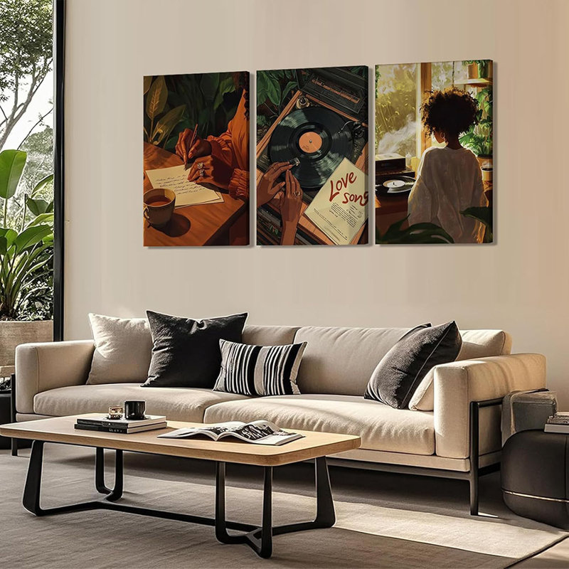 3 Piece Wrapped Canvas Print