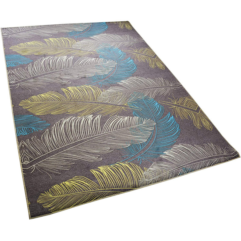 Tapis antidérapants et légers imprimés inspirés de la nature, antidérapants, sans poils et légers pour la cuisine et le salon