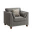 Fauteuil capitonné de 38,09 po Canya
