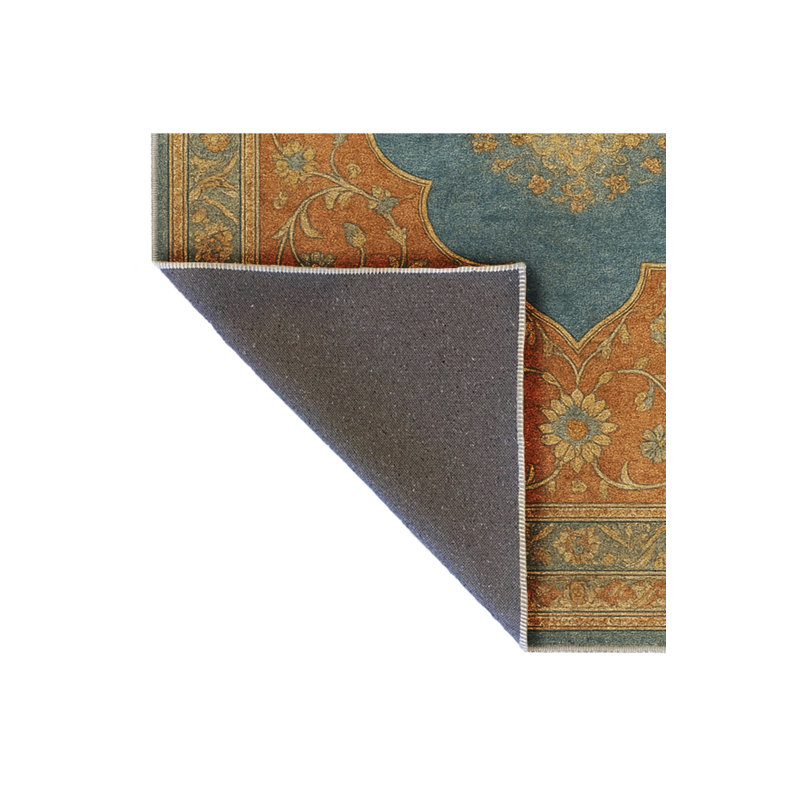 Tapis vert lavable Mosso, 3'3" x 6'7"