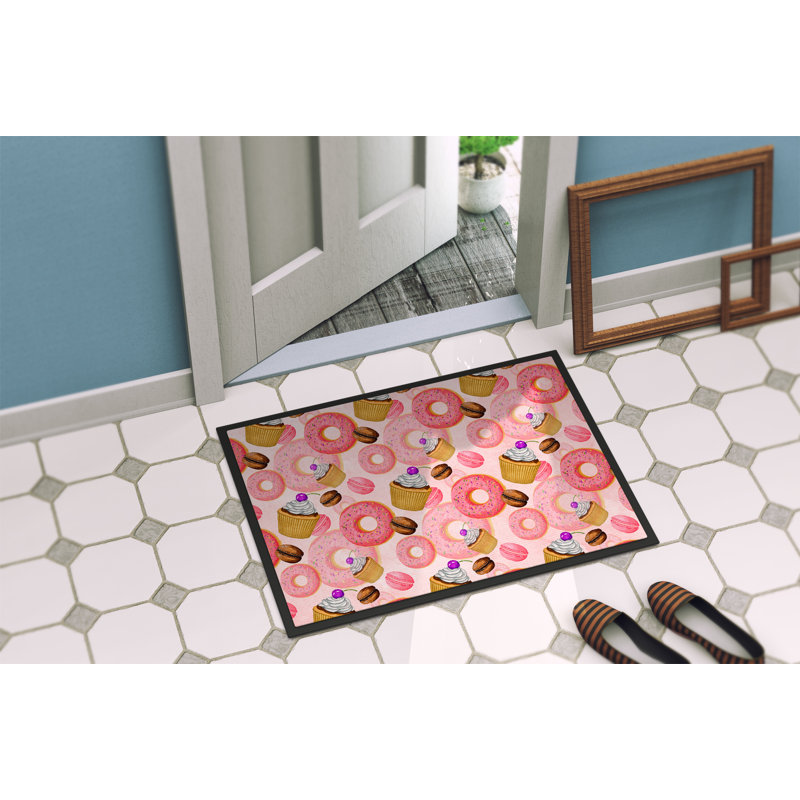 Non-Slip Outdoor Doormat, Rectangle 18" x 27"