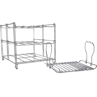 Grille de four pliable à 3 niveaux