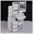 Compact Vanity Table Set With Sliding Mirror And Multi-Layer Storage, Ideal For Small Bedrooms And Efficient Organization-1234792690