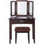 Ensemble de coiffeuse avec miroir Gracie-100150569