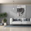 Toile épique «Unbridled 1» par Alicia Ludwig, graffiti épique, 40 po x 54 po