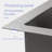 17  Undermount Sink - 17"X19"X10" 16 Gauge Single Bowl Kitchen Sink 10  Deep Bar/Prep Sink Basin