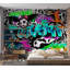 Murale Peel & Stick Street Art - Football Graffiti-1819133079