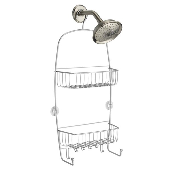 iDesign Suction Stainless Steel Shower Caddy | Wayfair