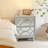 Habeel Two Drawer Mirror Front Nightstand-2348411