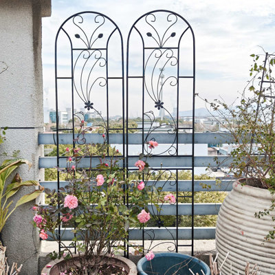 4 Pack Metal Garden Trellis