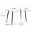 Bartlesville Metal Base Dining Table-295343126-301346552