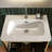 Integrated Glossy White Ceramic Basin, Drain And Faucet Not Included-552709550