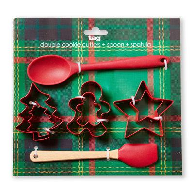 Cookie Cutter Spatula Spoon Set of 8