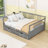 Full Size Daybed Wood Bed with Two Drawers-1187796112