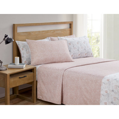 Parisian Stamp Rose Sheet Set