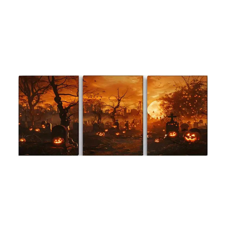 3 Piece Wrapped Canvas Print
