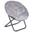 Ensemble de 2 chaises pliantes en fausse fourrure Sima-737444315