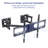 Double Arm Tilt And Swivel Universal Wall Mount Tv Bracket For 32-"-65" Led, Lcd, Plasma Tv