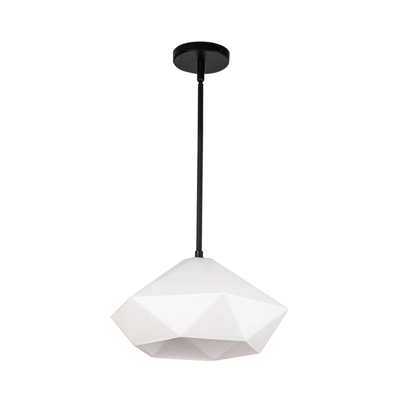 Luminaire suspendu moderne 14-en-1 Arlenne, Noir mat