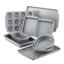 Farberware Nonstick Bakeware Set / Baking Pans with Cooling Rack, 10 Piece