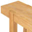 Table rustique naturelle pour les entrées, les salons et les bureaux à domicile, avec rangement caché pour prise de courant, hauteur intérieure de tiroir de 2,2 po, assemblage de 30 minutes - ports de chargement latéraux de la console minimalistes, avec