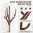 Rimini Solid Wood Freestanding 12 - Hook Coat Rack-1887191148