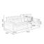 Canapé modulaire gris en chenille-651483042-651483097-651483101