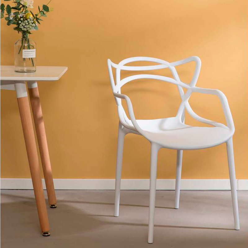 Chaise d'appoint à oreilles Halt Whistle, Blanc, 6