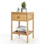 Table de bout avec rangement Dashae