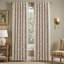 Paire de rideaux occultant en polyester avec passe-tringle-1196869431-1196869416