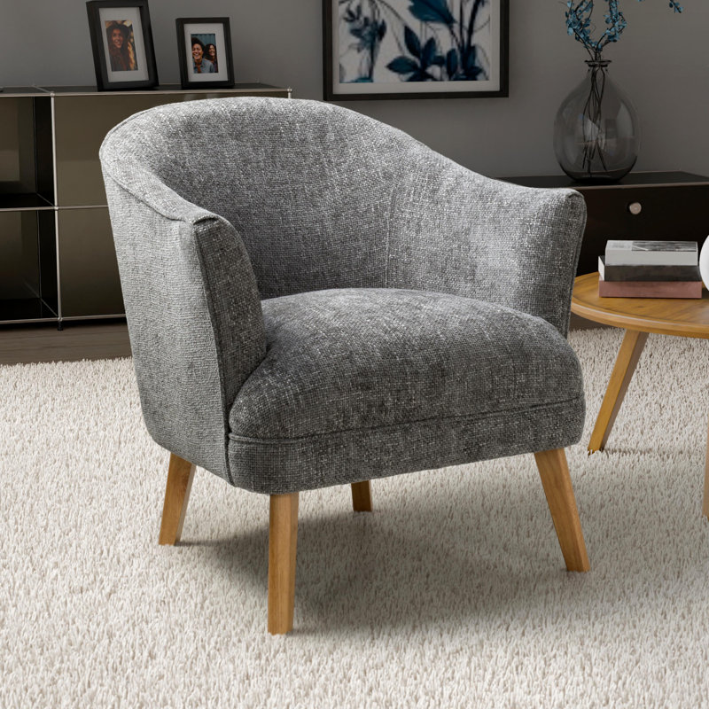 Raimunda Upholstered Armchair, Grey