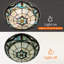 Rocland Tiffany Glass Flush Mount