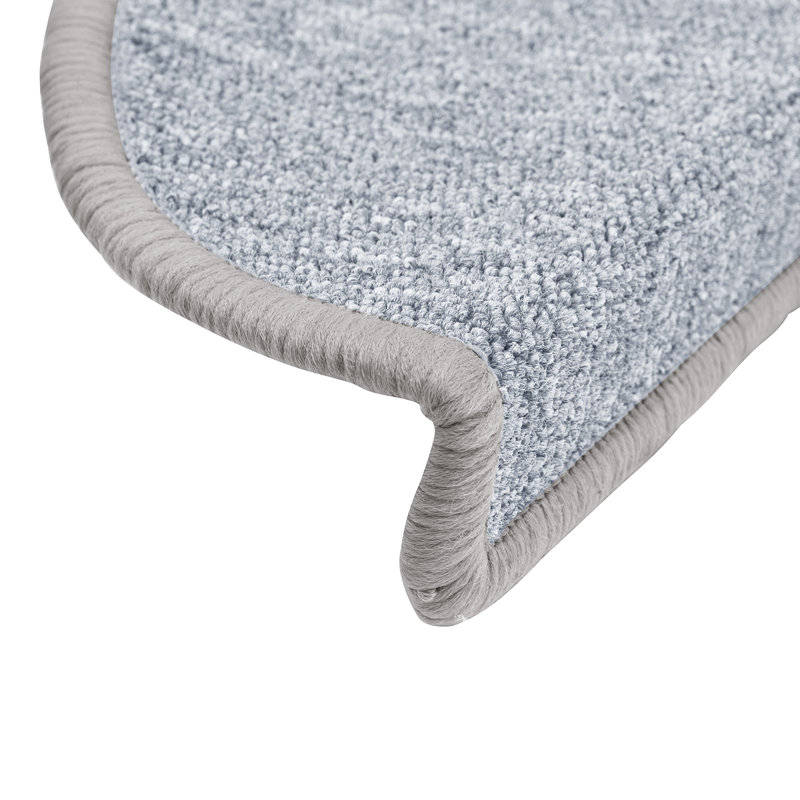 Gribbin Non-Slip Light Grey Stair Tread, Runner 17cm x 56cm, 10