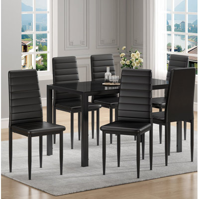 Modern Dining Accent Chairs Set of 6 for Kitchen, dining room, living room